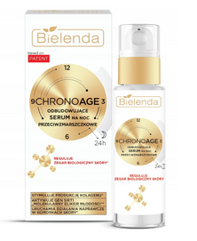 BIELENDA CHRONO AGE REBUILDING ANTI-WRINKLE NIGHT SERUM